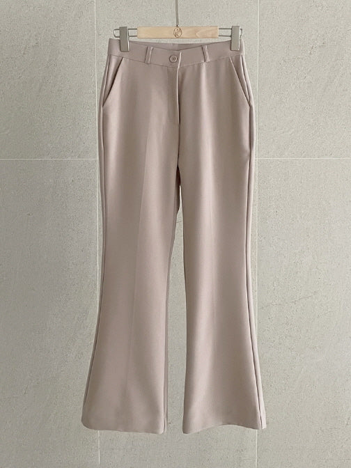 パーフェクトフィット ブーツカット スラックス (5color)