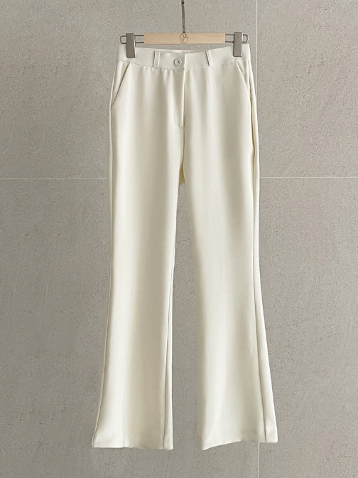 パーフェクトフィット ブーツカット スラックス (5color)