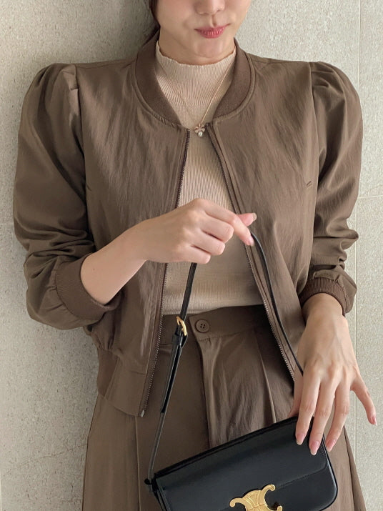 シンプル ベーシック 半袖ニット トップス (5color)