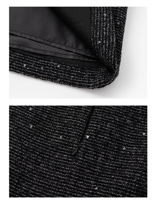 クラシック ツイードリボン ジャケット＆スカートセット