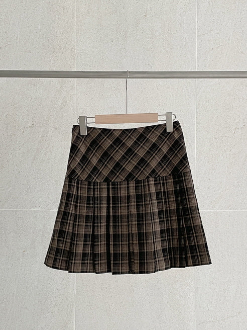 クラシック プリーツ スカートパンツ (2color)