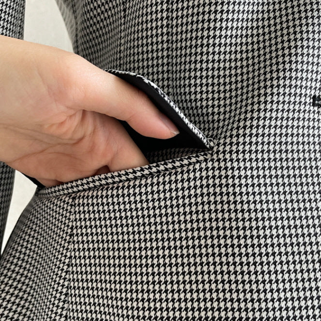 エレガント 千鳥格子 ジャケット