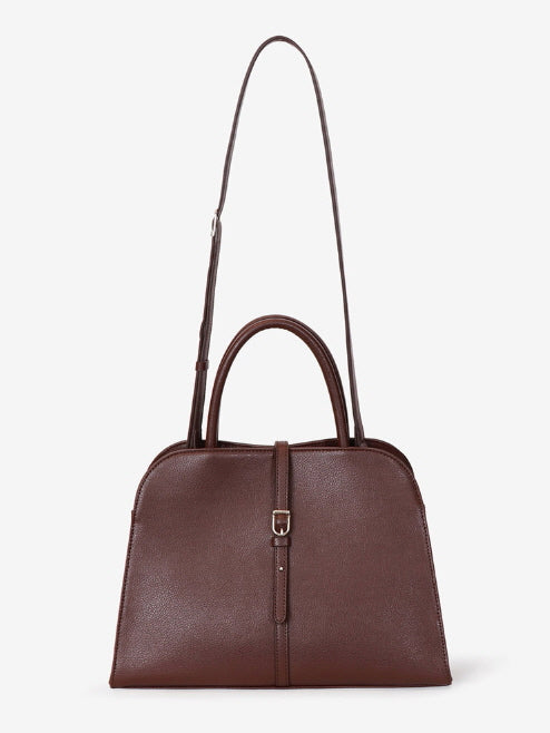 ブラン ミディアム バッグ (ブラウンバガンディー)