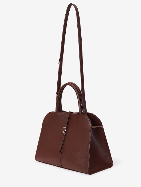 ブラン ミディアム バッグ (ブラウンバガンディー)