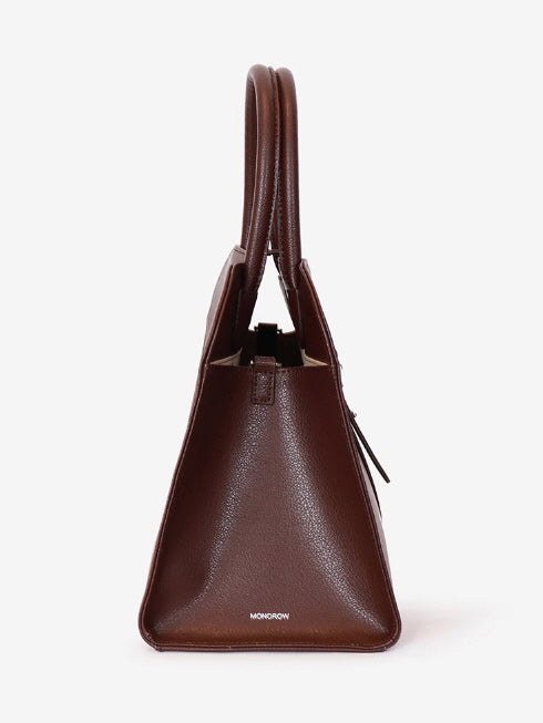 ブラン ミディアム バッグ (ブラウンバガンディー)