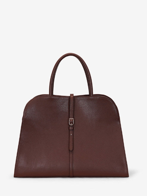 ブラン ラージ バッグ(ブランドバガンディー)