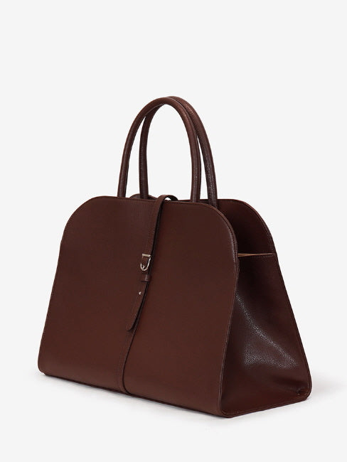 ブラン ラージ バッグ(ブランドバガンディー)