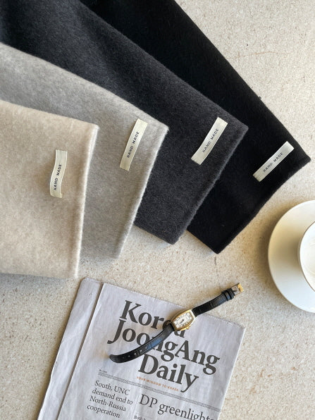 エレガント ウール ラップコート(4color)