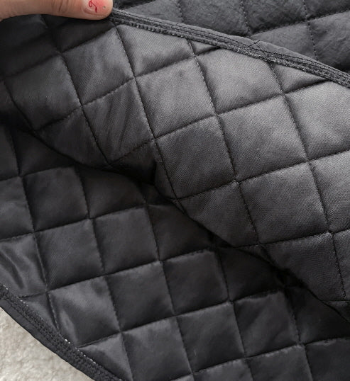 キルティングAライン・ウォームジャンパーワンピース