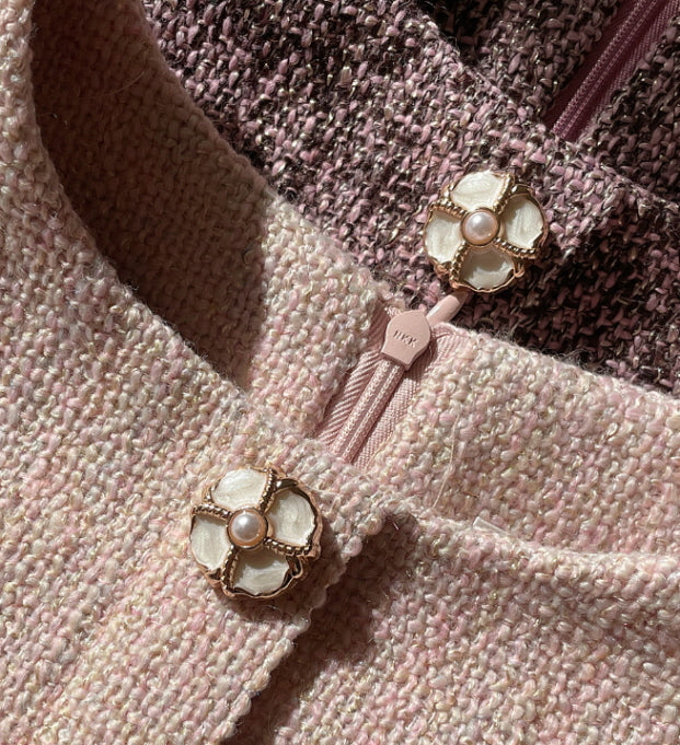 エレガントパール ツイードワンピース(3color)