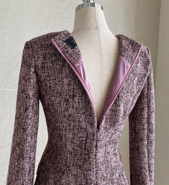 エレガントパール ツイードワンピース(3color)