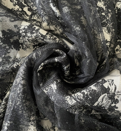 トワルレース・レイヤードチュールスカート　